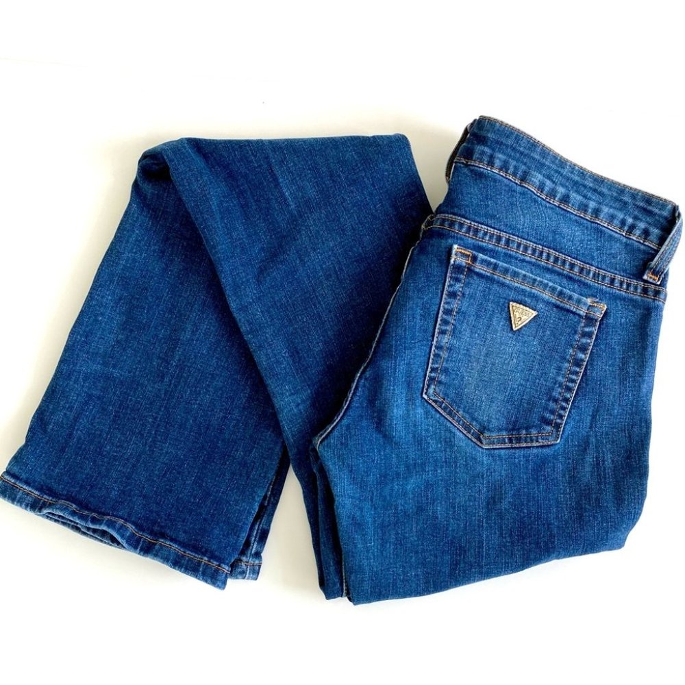 Guess straight cut jeans, low rise